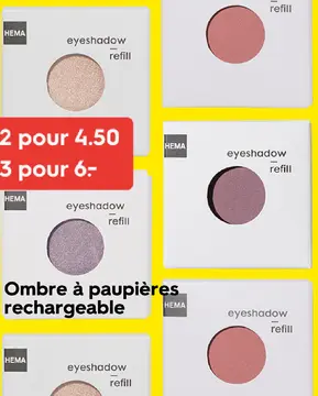 Offre: eyeshadow refill