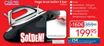Aanbieding: Hoge druk boiler
