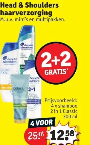 Promotie: Head & Shoulders haarverzorging