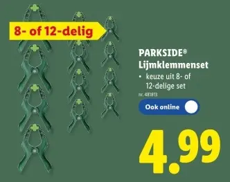 Promotie: Lijmklemmenset