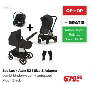 Aanbieding: Eos Lux + Aton B2 i-Size & Adapter