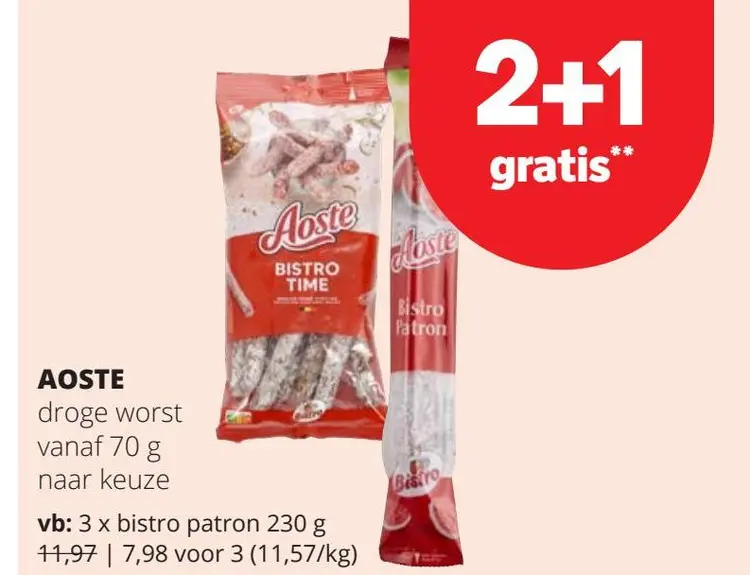 Promotie: Droge worst