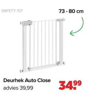 Promotie: Deurhek Auto Close