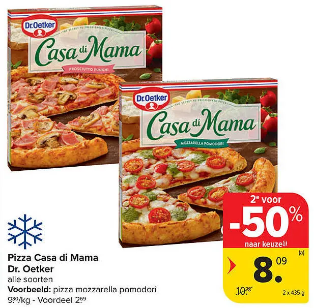 Aanbieding: Pizza Casa di Mama