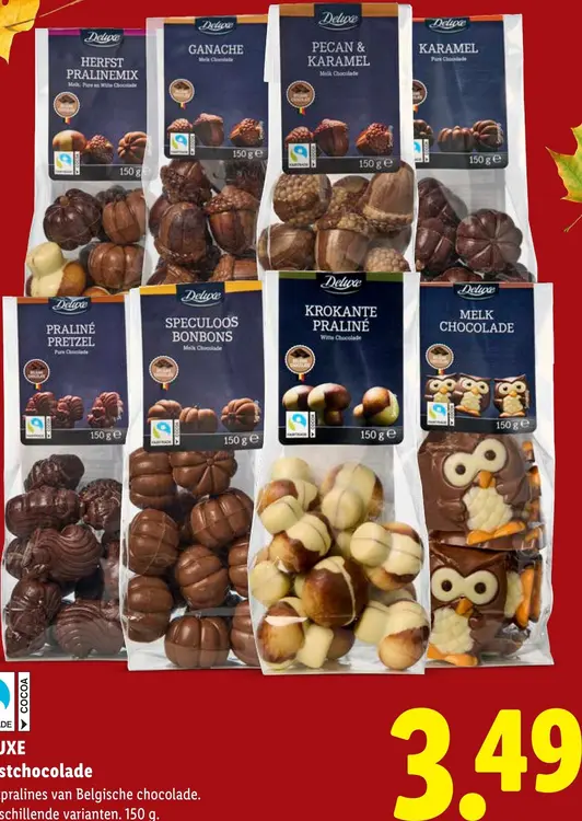 Aanbieding: DELUXE Herfstchocolade