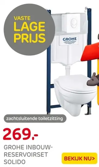 Aanbieding: Inbouwreservoirset solido