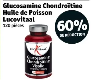 Offre: Glucosamine Chondroïtine Huile de Poisson