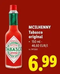 Promotie: Tabasco original