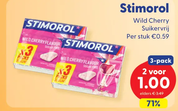 Aanbieding: Kauwgom