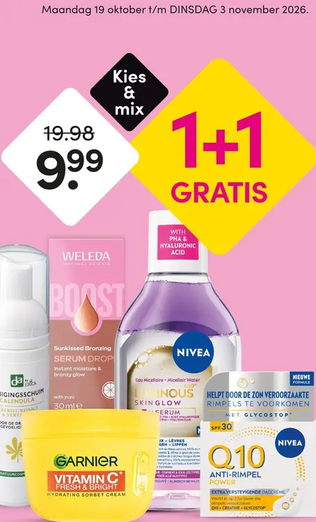 Aanbieding: Gezichtsreiniging en -verzorging
