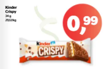 Promotie: Kinder Crispy