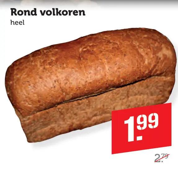 Aanbieding: Rond volkoren
