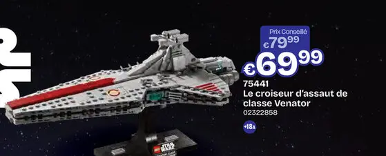 Offre: Le croiseur d'assaut de classe Venator