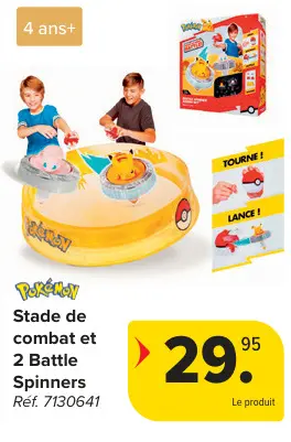 Offre: Stade de combat et 2 Battle Spinners