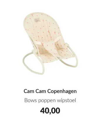 Aanbieding: Bows poppen wipstoel