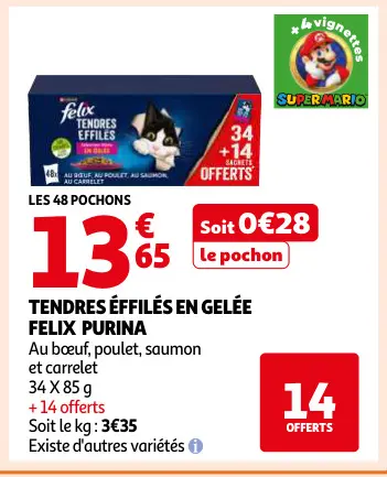 Offre: Tendres éffilés en gelée