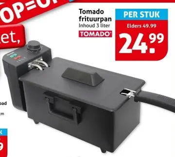 Aanbieding: Tomado frituurpan