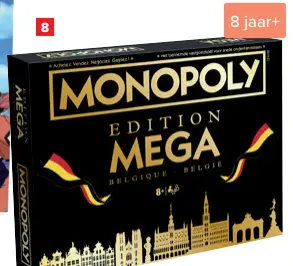Promotie: Monopoly Mega Edition België