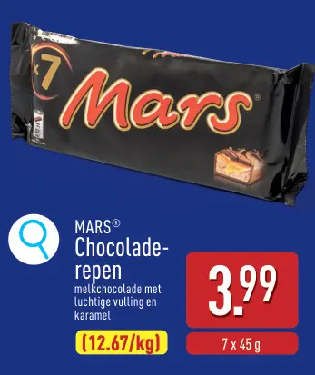 Promotie: Chocoladerepen