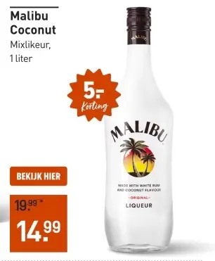 Aanbieding: Malibu Coconut