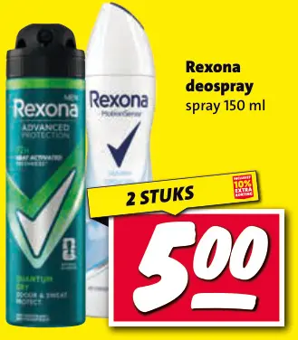 Aanbieding: Rexona deospray