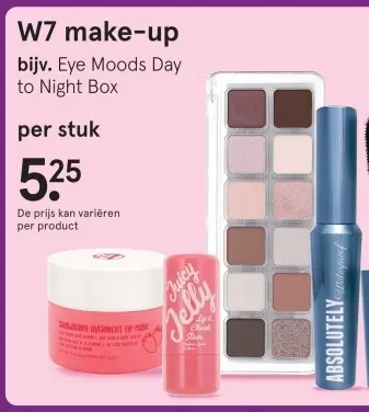 Aanbieding: W7 make-up