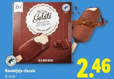 Aanbieding: Roomijsje classic