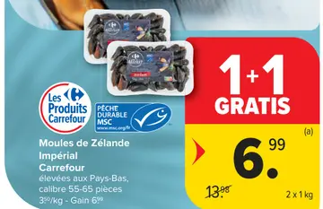 Offre: Moules de Zélande Impérial