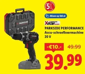 Aanbieding: Accu-klopboormachine