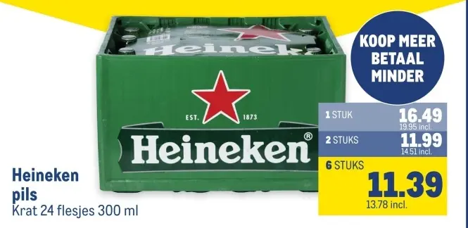 Aanbieding: Heineken pils