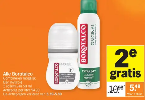 Aanbieding: Borotalco