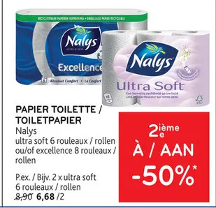 Offre: Papier toilette / toiletpapier