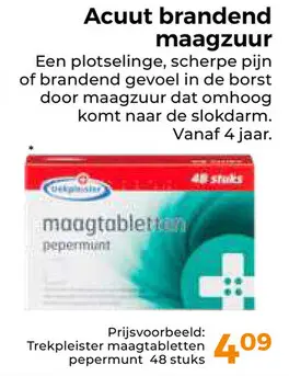 Aanbieding: maagtabletten pepermunt