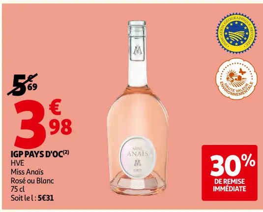 Promotie: IGP Pays D'Oc