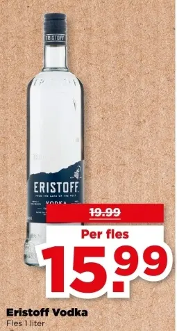 Aanbieding: Eristoff Vodka