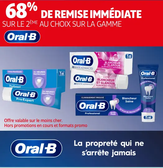 Promotie: Oral-B Toothpaste