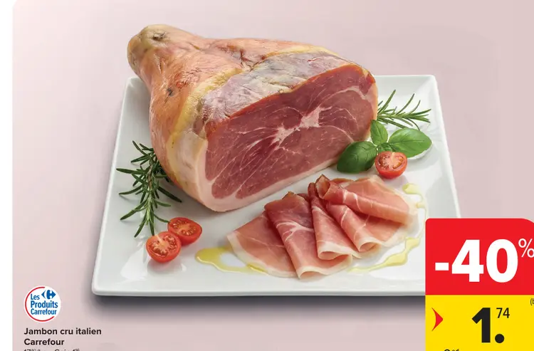 Offre: Jambon cru italien