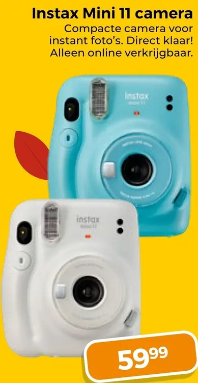 Aanbieding: Instax Mini 11 camera