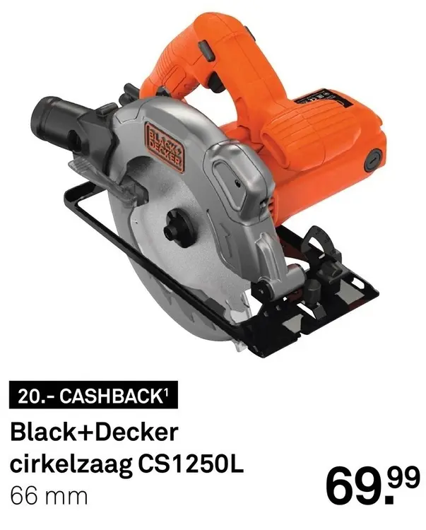 Aanbieding: Cirkelzaag CS1250L