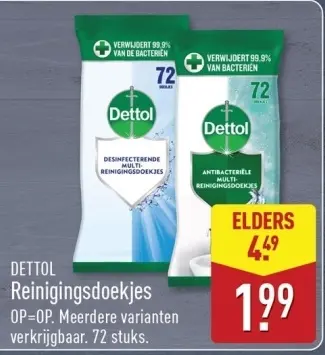Aanbieding: Reinigingsdoekjes