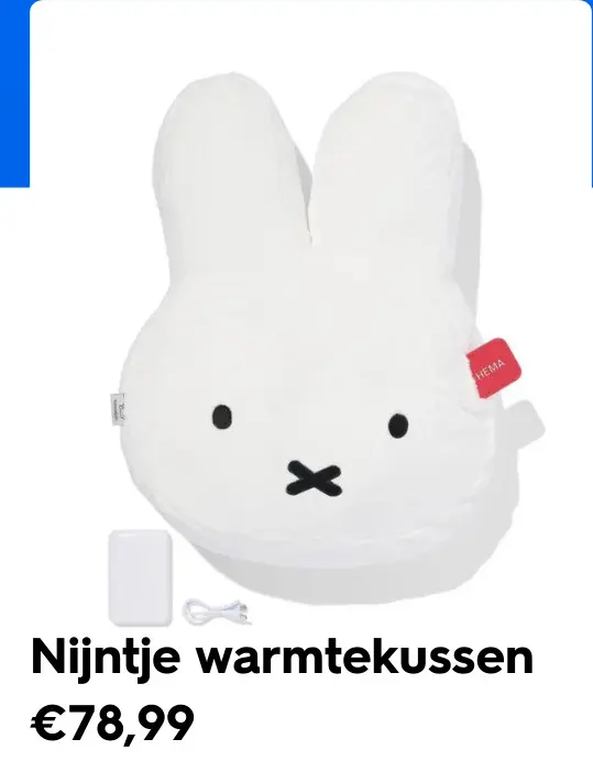 Promotie: Nijntje warmtekussen