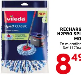 Offre: Recharge H2pro spin mop