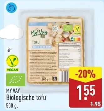 Aanbieding: Biologische tofu