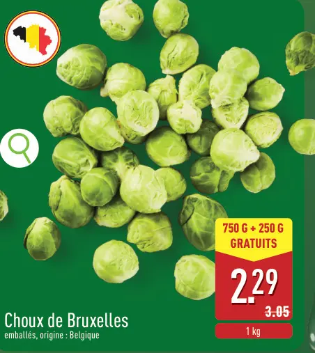 Offre: Choux de Bruxelles
