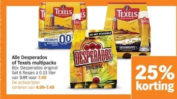 Aanbieding: Alle Desperados of Texels multipacks
