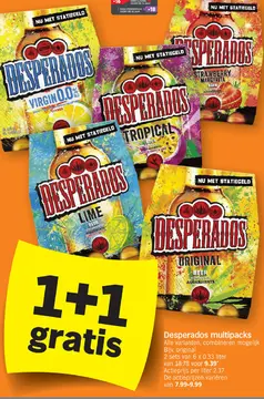 Aanbieding: Desperados multipacks