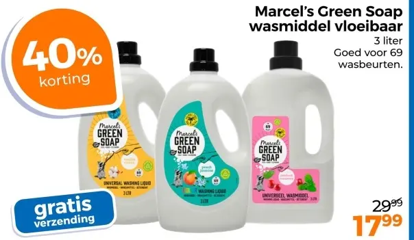 Aanbieding: Wasmiddel vloeibaar