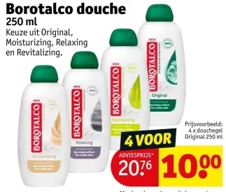 Promotie: Borotalco douche