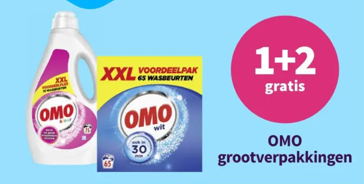 Aanbieding: OMO grootverpakkingen