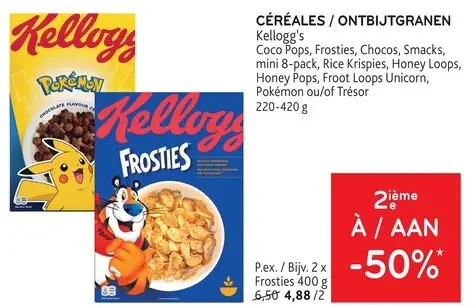 Offre: Céréales / ontbijtgranen